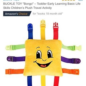 Toddler Bongo the buckle toy!